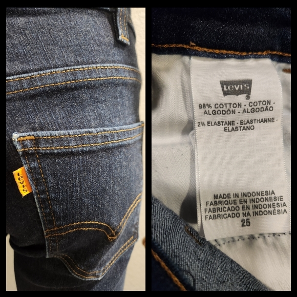 VTG 70s Style Flare Levi's Jeans - Picture 16 of 16